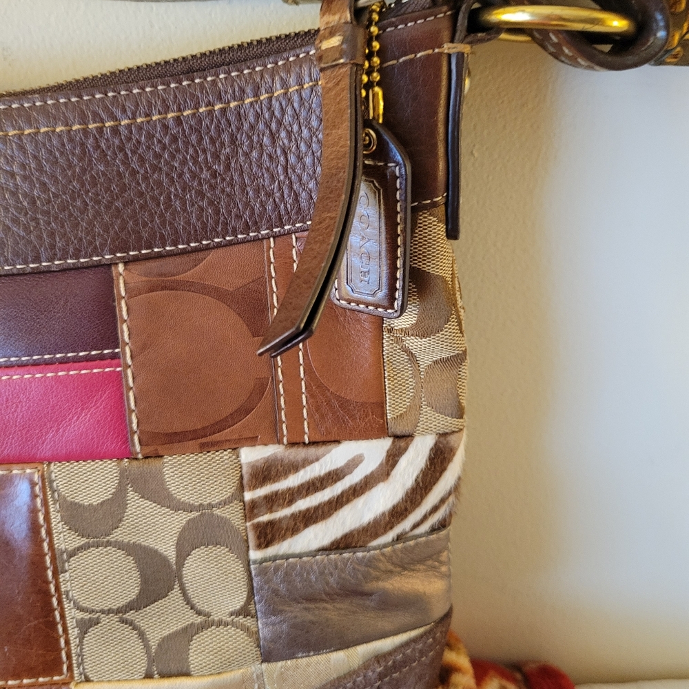 Coach Patchwork With Purple Lining. Excellent Pre… - image 2